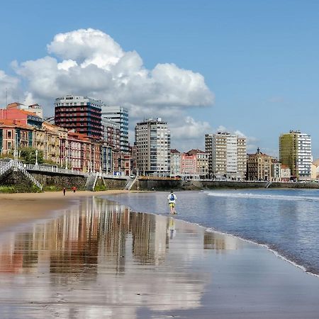 El Primero De Steven - Pegado A Playa De San Lorenzo - Vut-2243-As Gijón Zewnętrze zdjęcie