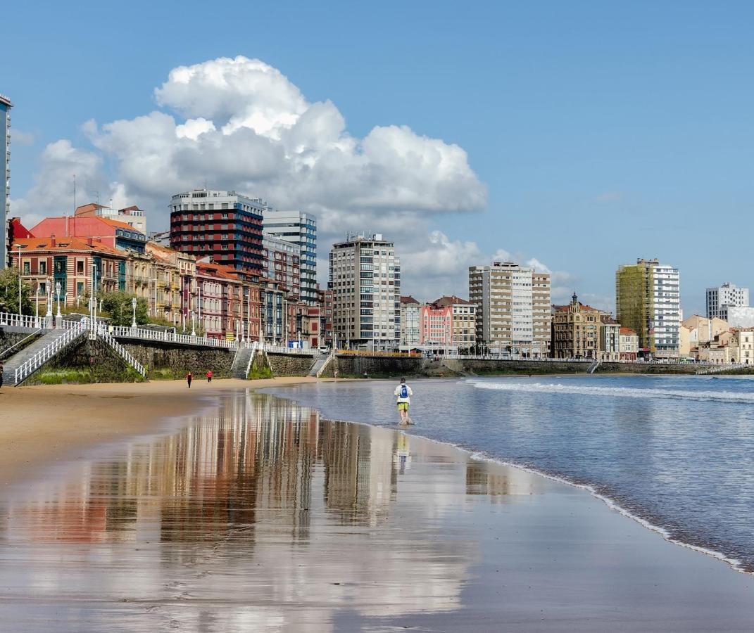 El Primero De Steven - Pegado A Playa De San Lorenzo - Vut-2243-As Gijón Zewnętrze zdjęcie